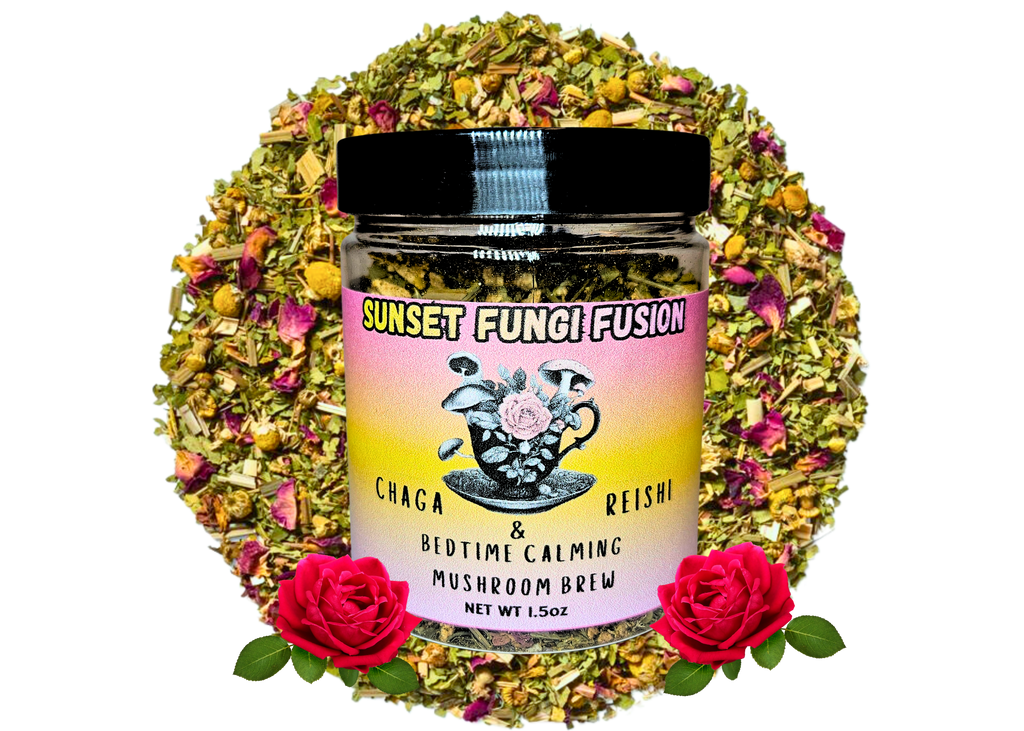 Sunset fungi Fusion Loose Leaf Tea