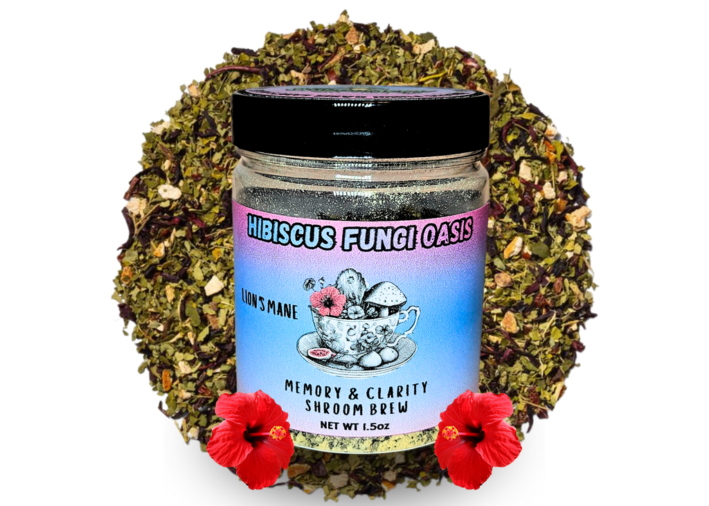 Hibiscus Fungi Oasis Loose Leaf Tea