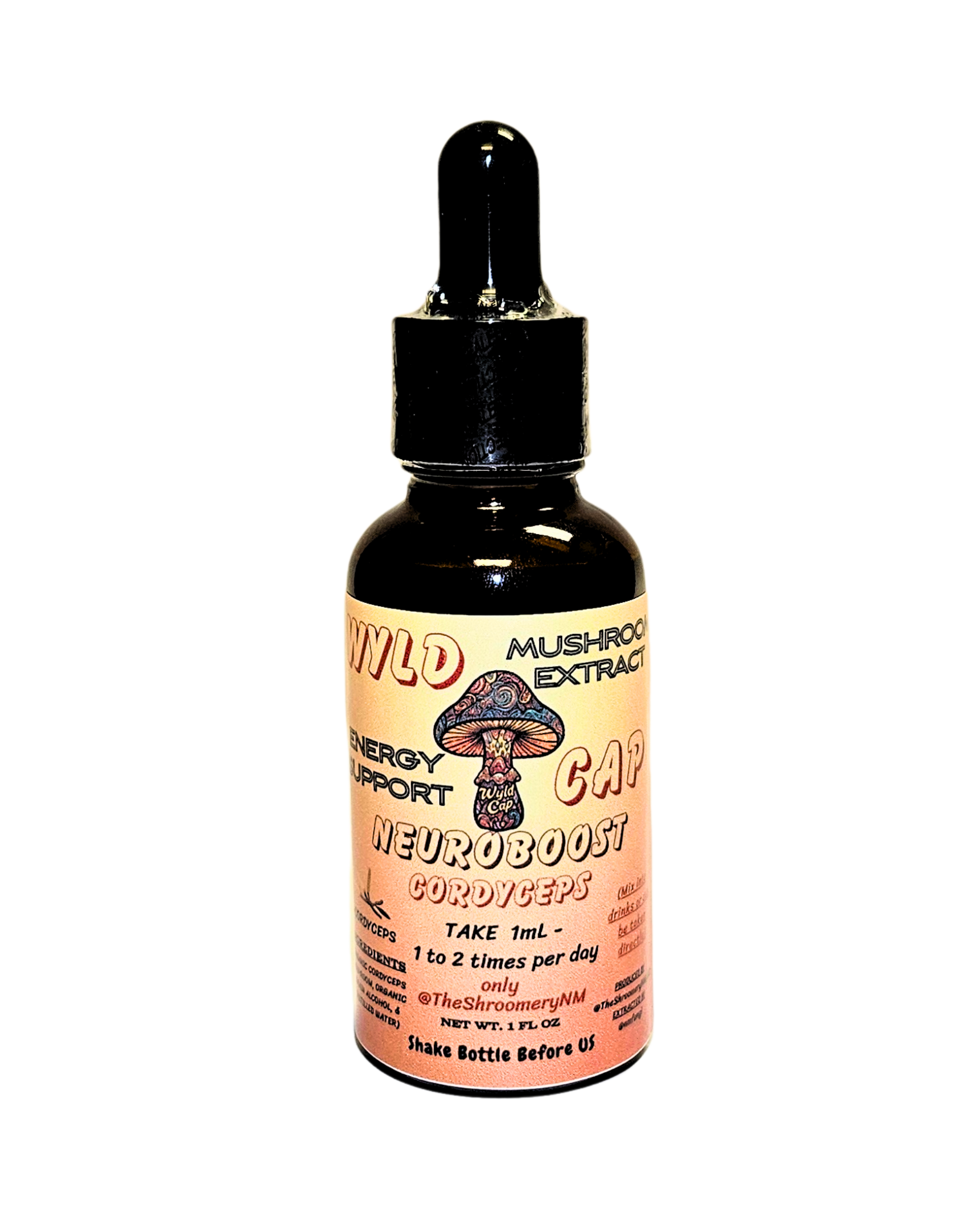 1oz Wyld Cap Cordyceps Tincture
