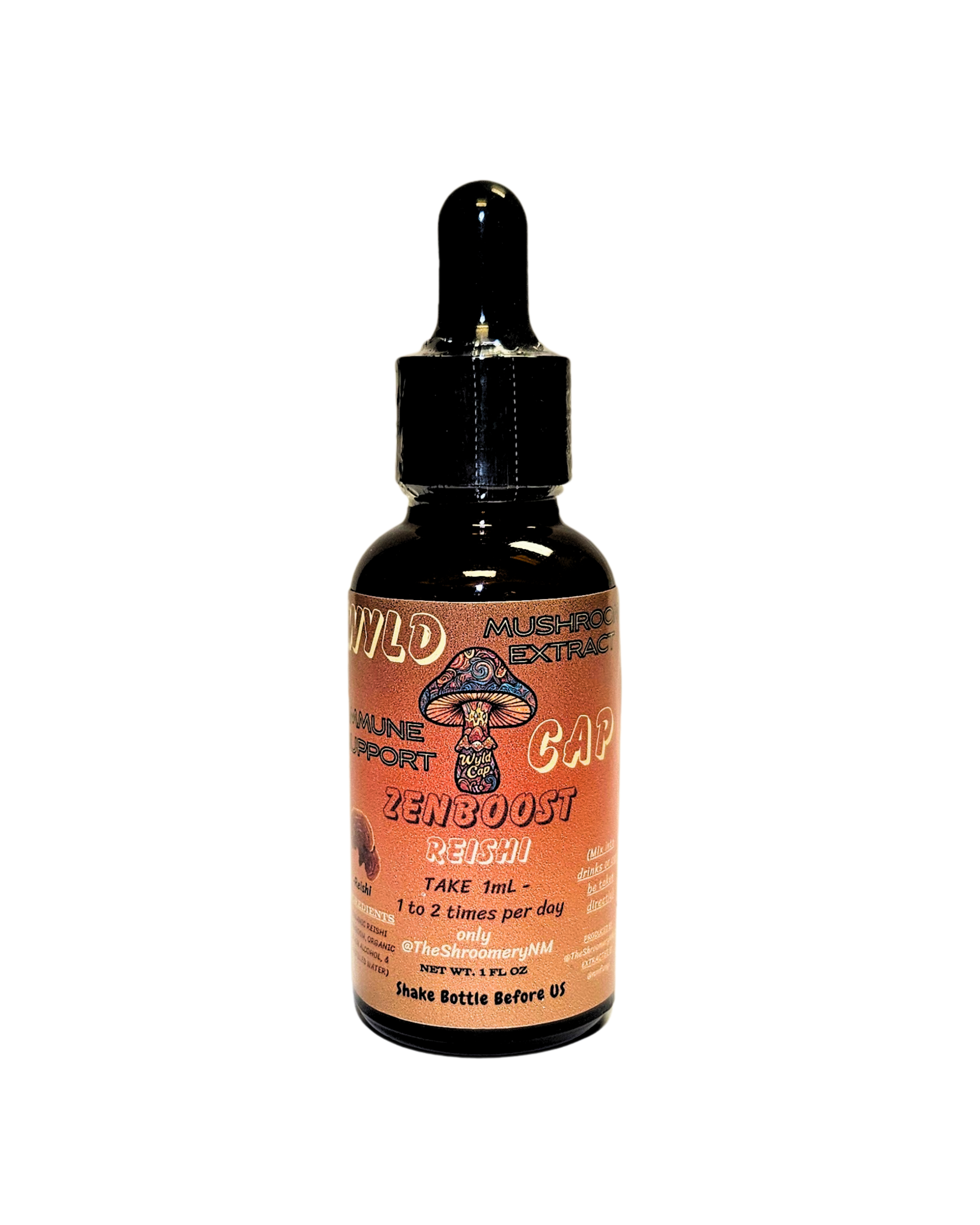 1oz Wyld Cap Reishi Tincture